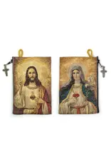 Logos Tapestry Rosary Pouch