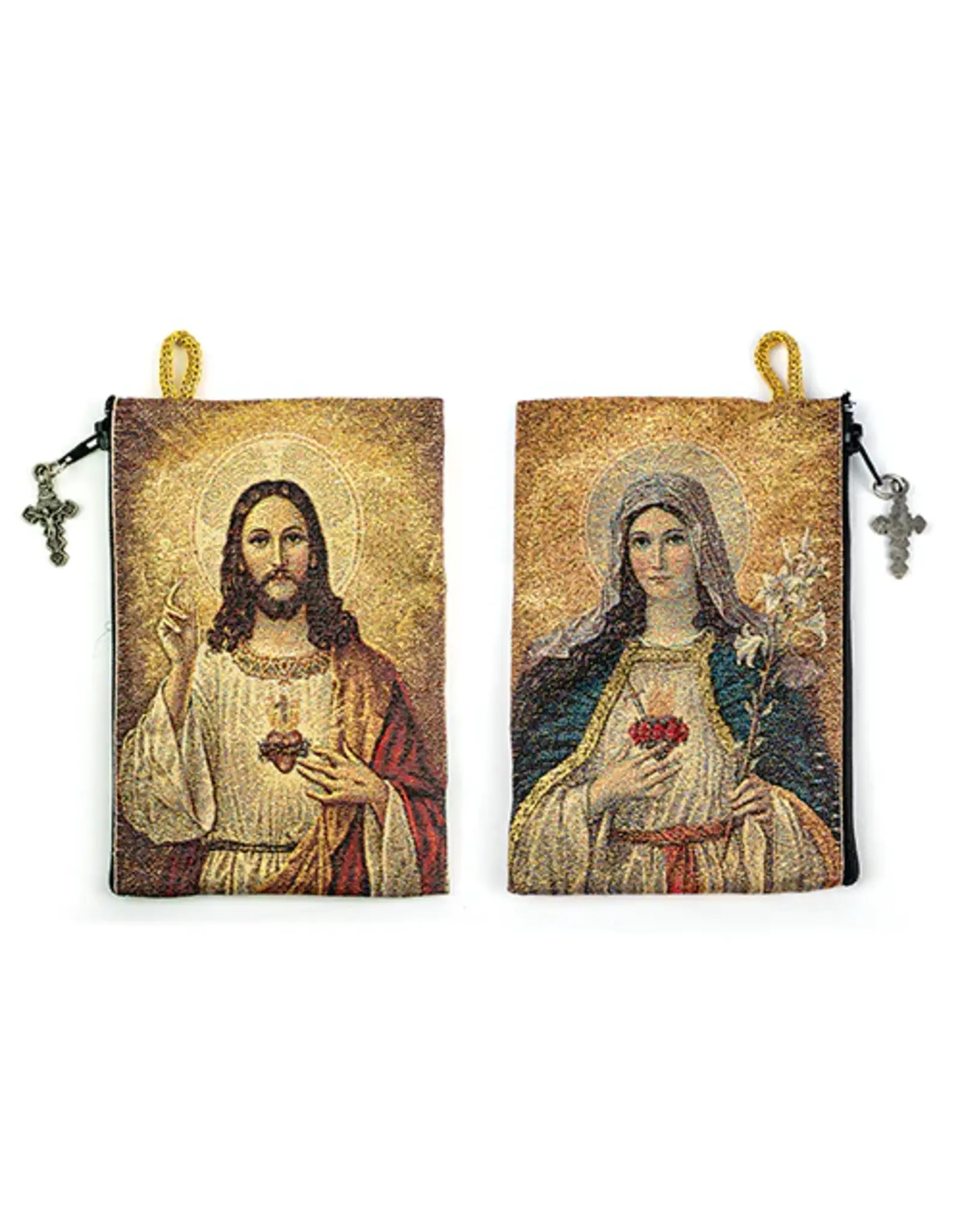 Logos Tapestry Rosary Pouch