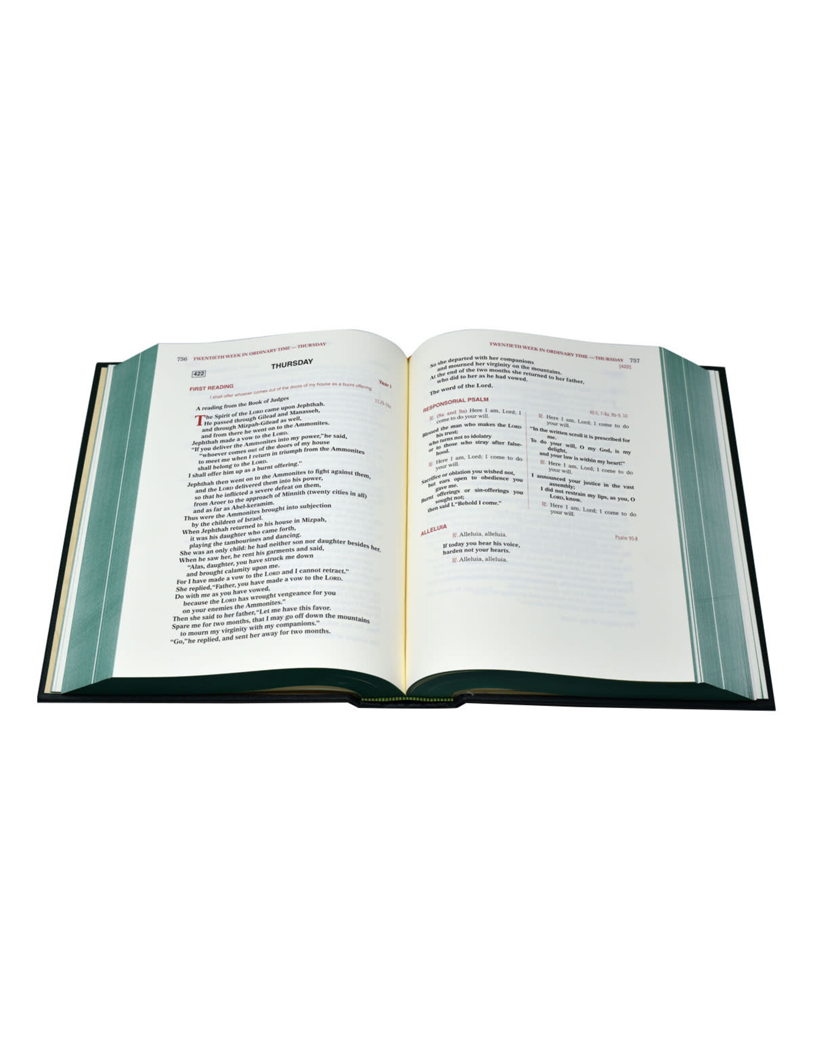 Catholic Book Publishing Lectionary - Weekday Mass (Vol. II), Year I