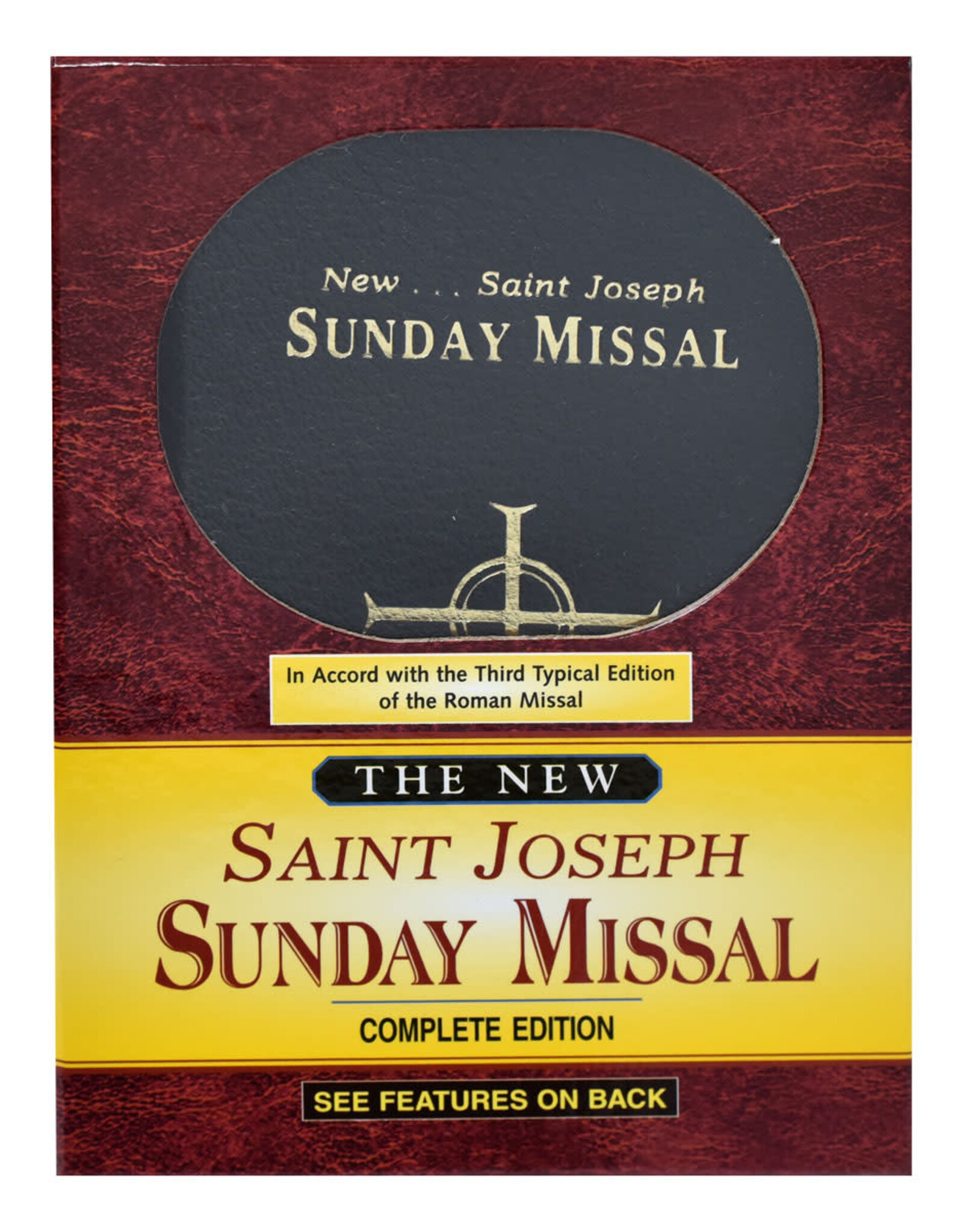 Catholic Book Publishing St. Joseph Sunday Missal, Black Hardcover