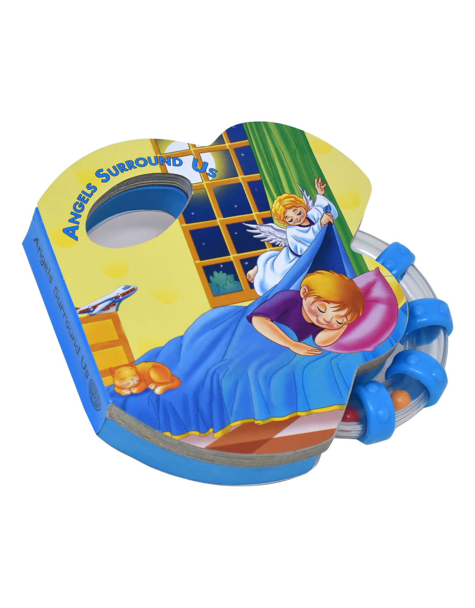 Catholic Book Publishing Angels Surround Us (Rattle Book)