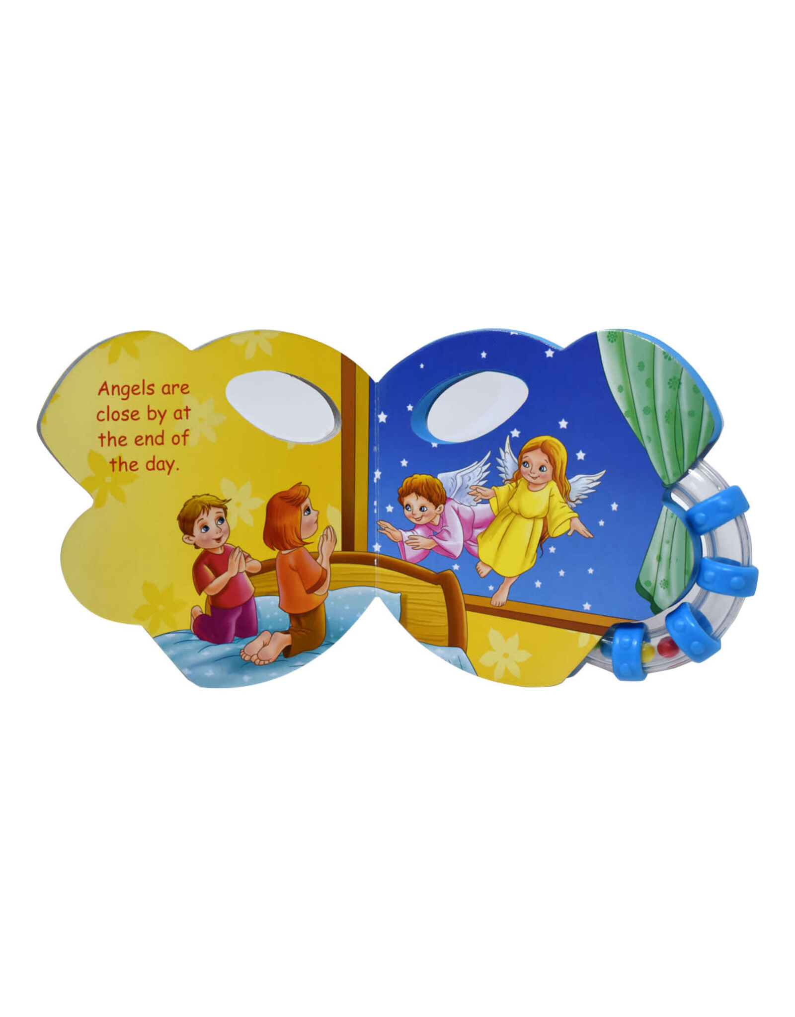 Catholic Book Publishing Angels Surround Us (Rattle Book)