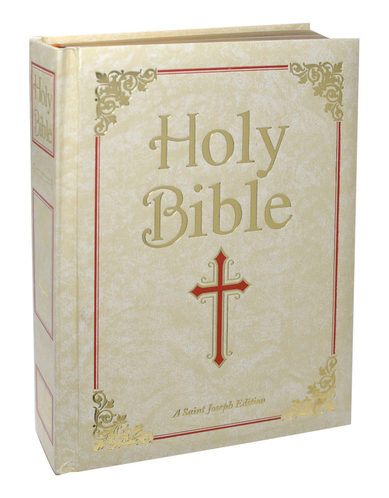 Catholic Book Publishing NCB (New Catholic Bible), Family Edition - White
