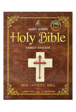 Catholic Book Publishing NCB (New Catholic Bible), Family Edition - White