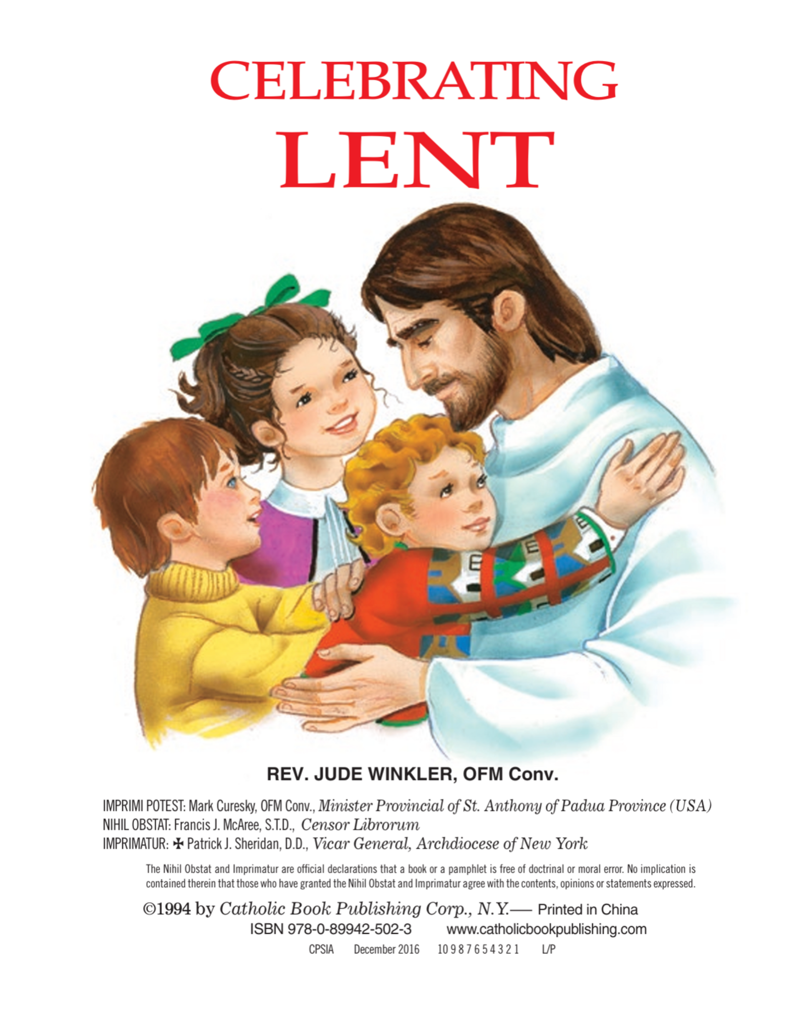 Catholic Book Publishing Celebrating Lent