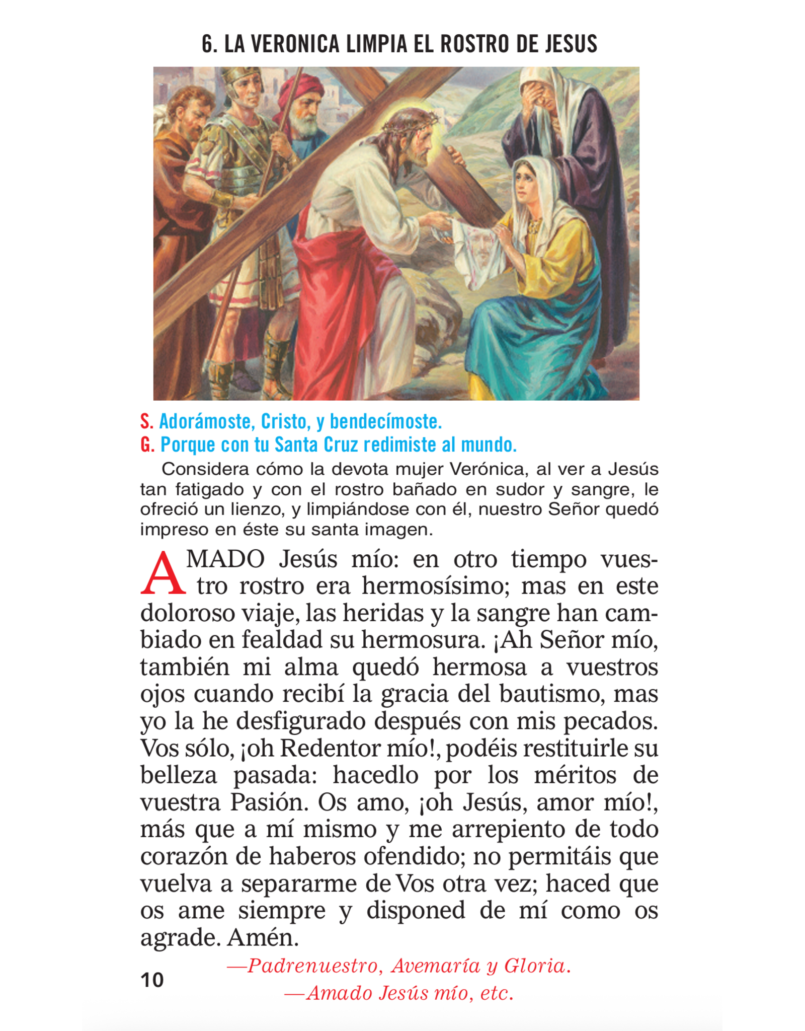 Catholic Book Publishing El Camino De La Cruz (El Via Crucis) (Way of the Cross by St. Alphonsus Liguori)
