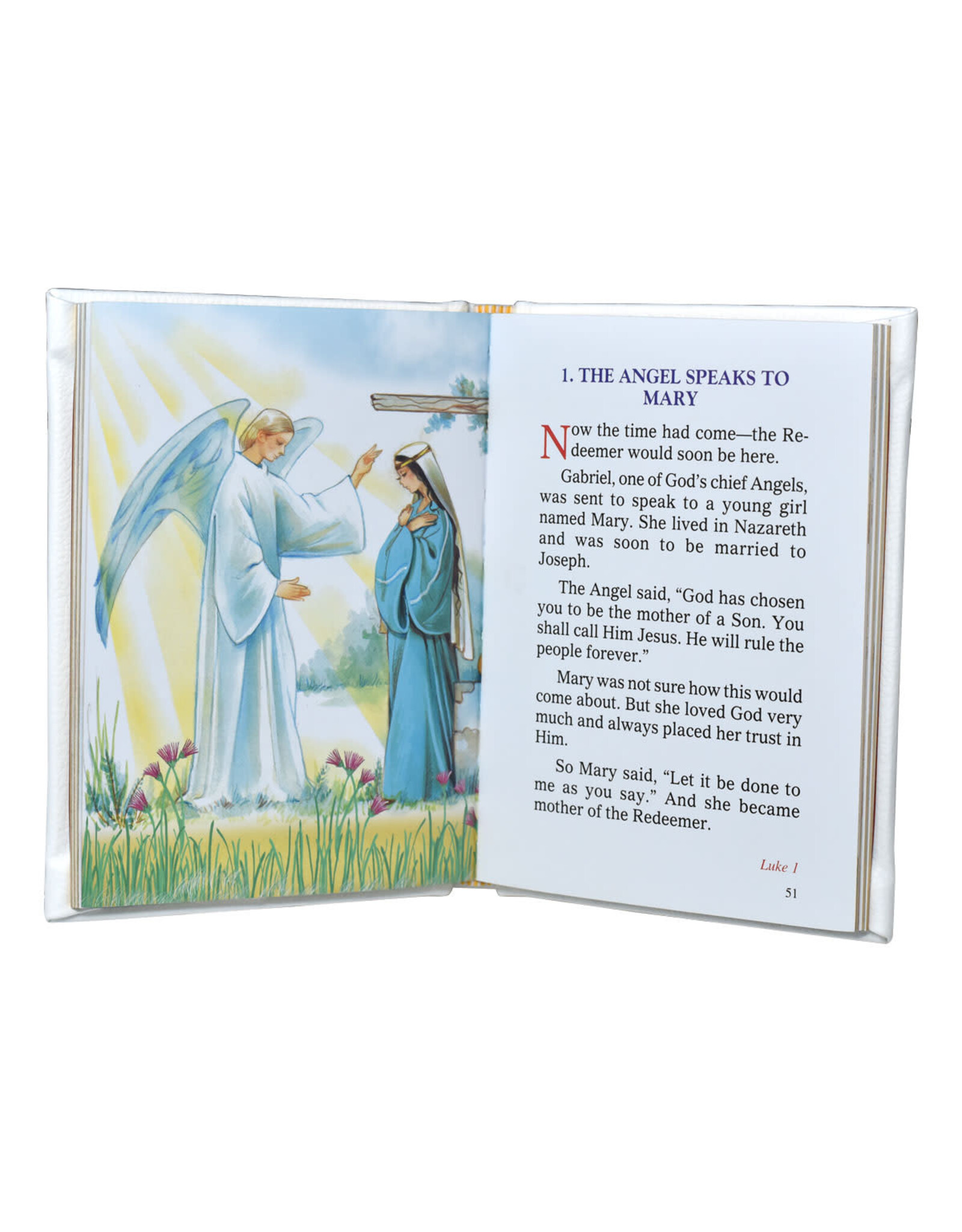 Catholic Book Publishing St Joseph Beginner's Bible - Burgundy or White