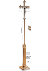 Regal Candlestick 83"Ht, 10.5" Base, High Polish Finish