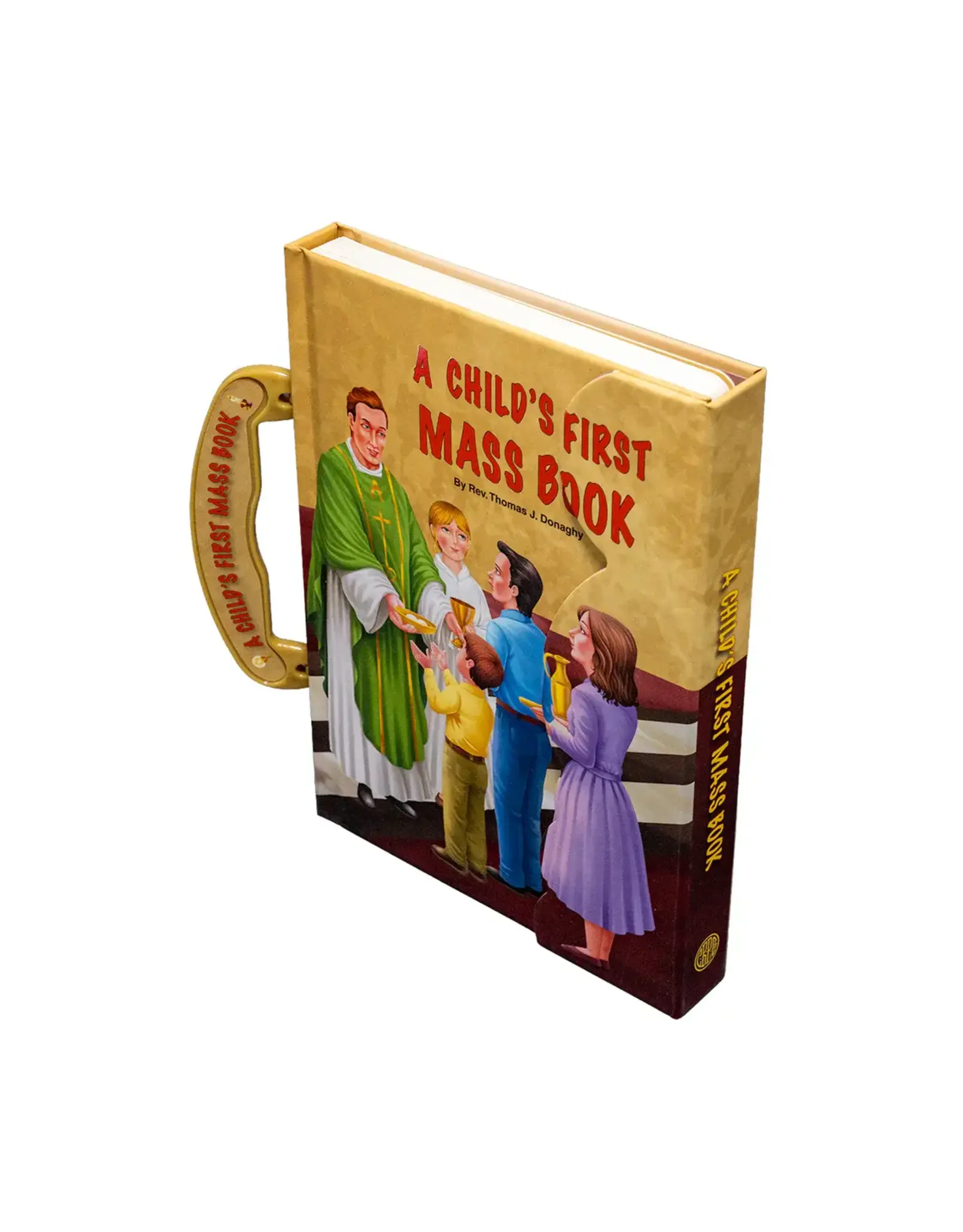 Catholic Book Publishing A Child's First Mass Book (Carry Along Board Book)