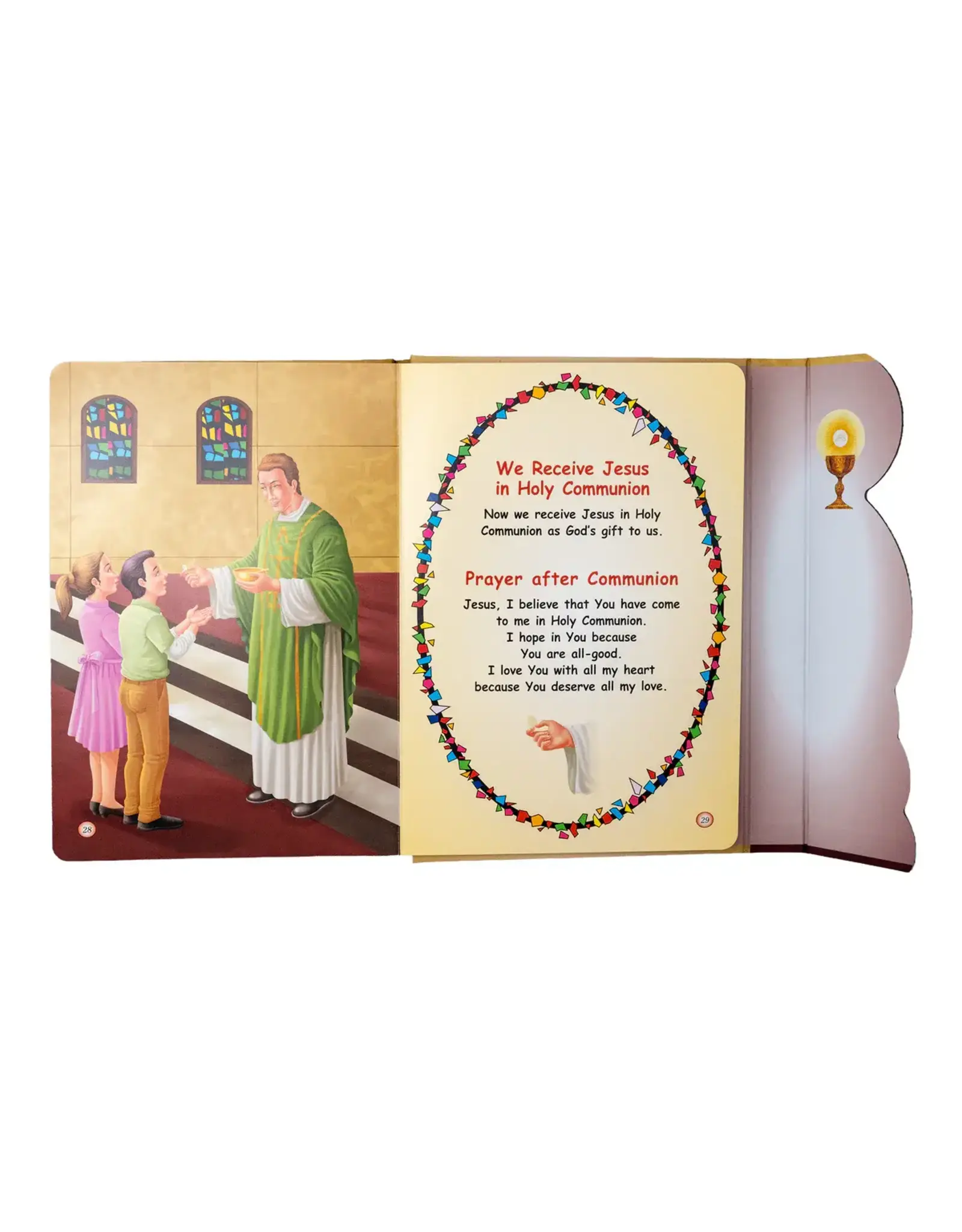 Catholic Book Publishing A Child's First Mass Book (Carry Along Board Book)