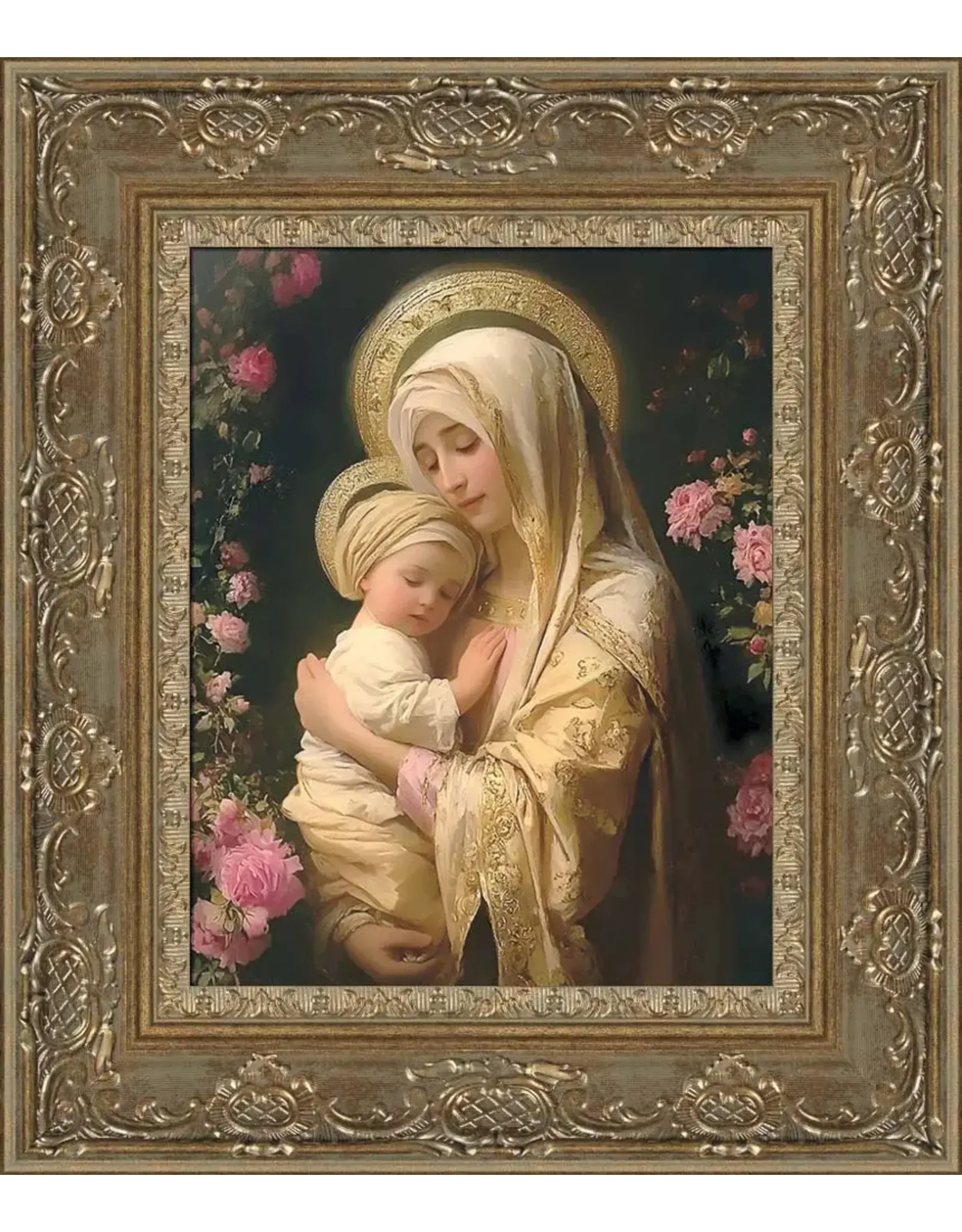 Barbara Alger Rose Without Thorns Gold Framed 8x10 Art Print