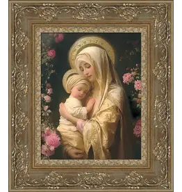 Barbara Alger Rose Without Thorns Gold Framed 8x10 Art Print