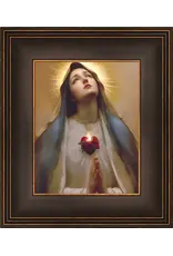 Barbara Alger Immaculate Heart of Mary Bronze Framed 8x10 Art Print