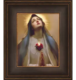 Barbara Alger Immaculate Heart of Mary Bronze Framed 8x10 Art Print
