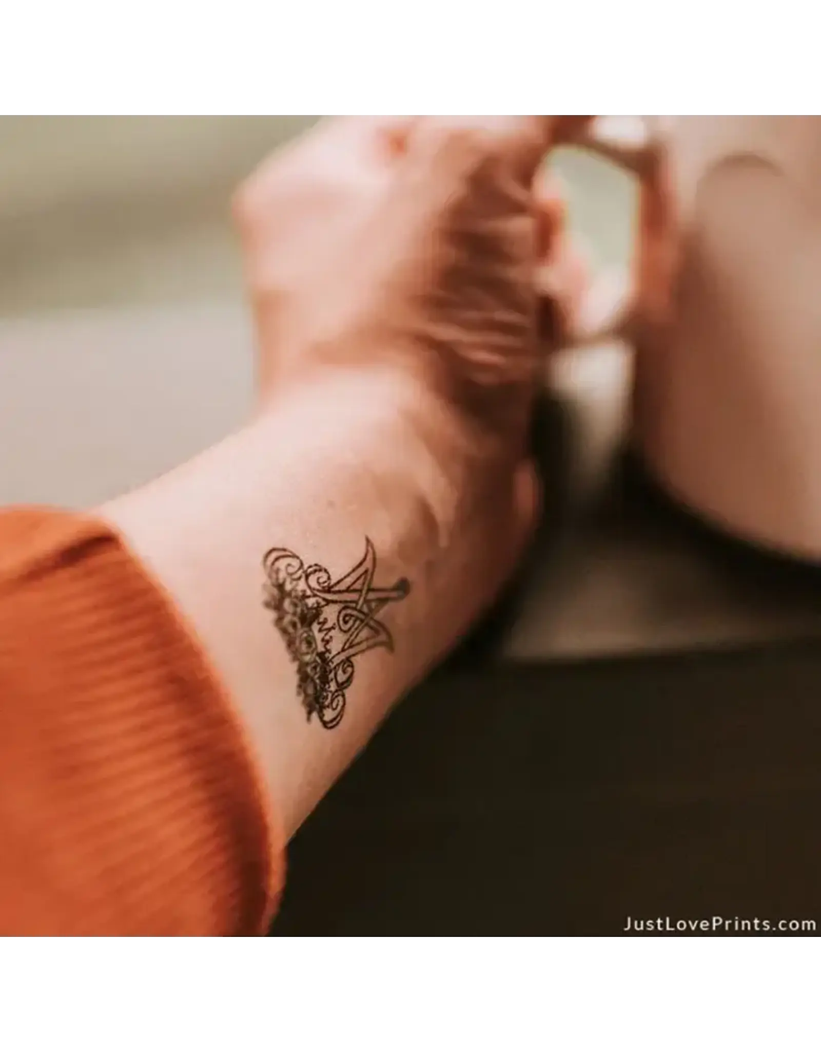 Just Love Prints Temporary Tattoos - Ave Maria Collection