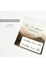 Just Love Prints Temporary Tattoos - Be Not Afraid