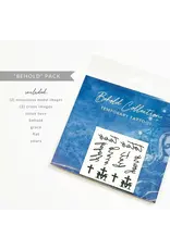 Just Love Prints Temporary Tattoos - Behold Collection