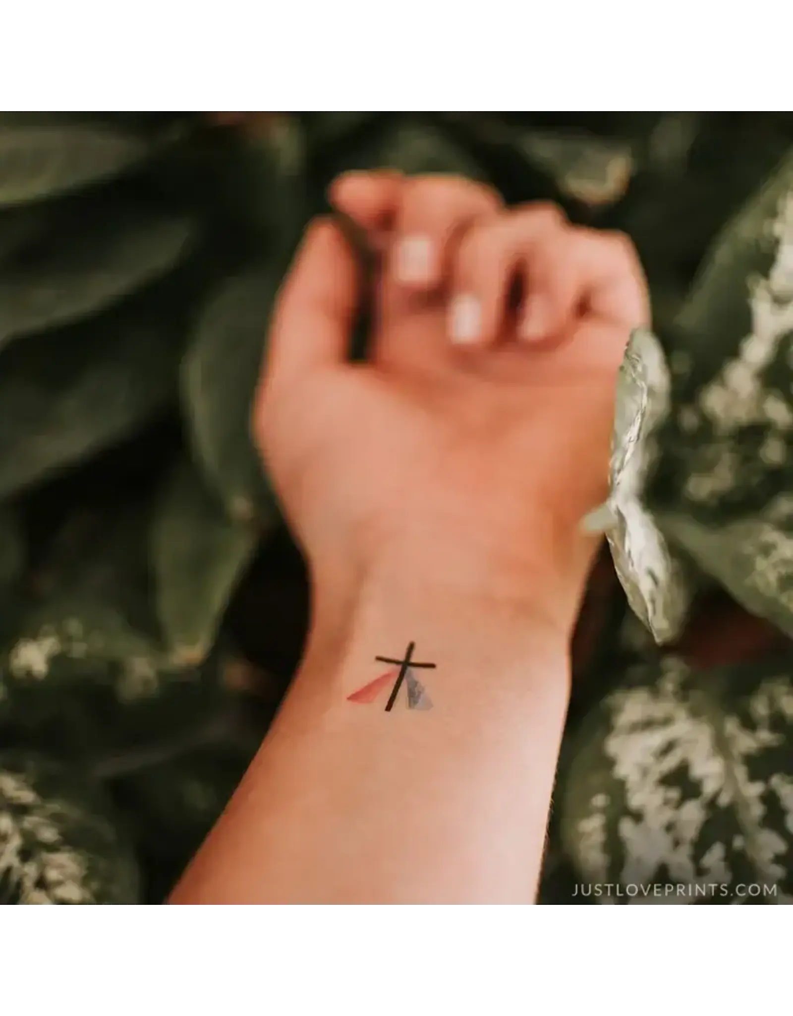 Just Love Prints Temporary Tattoos - Divine Mercy Collection