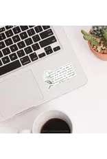 Just Love Prints Sticker - Jesus Gives Me (St. Therese of Lisieux)