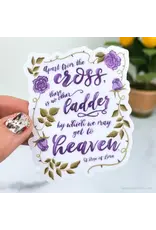 Just Love Prints Sticker - Apart from the Cross (St. Rose of Lima)