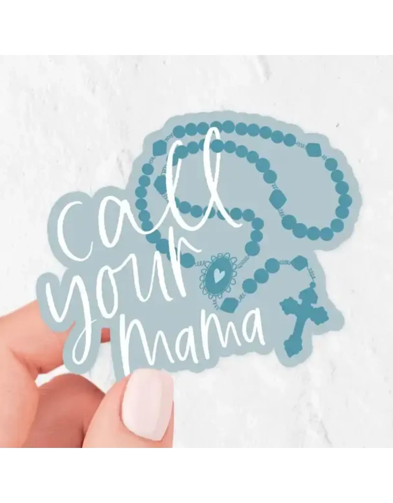 Just Love Prints Sticker - Call Your Mama