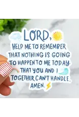 Just Love Prints Sticker - God is with Me