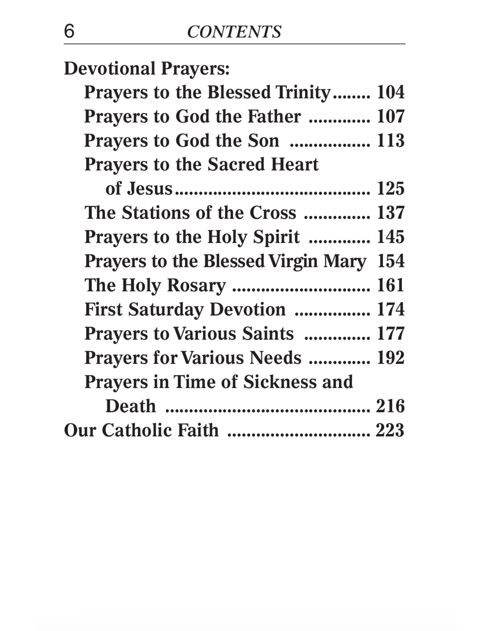 Catholic Book Publishing Catholic Book of Prayers, Large Print
