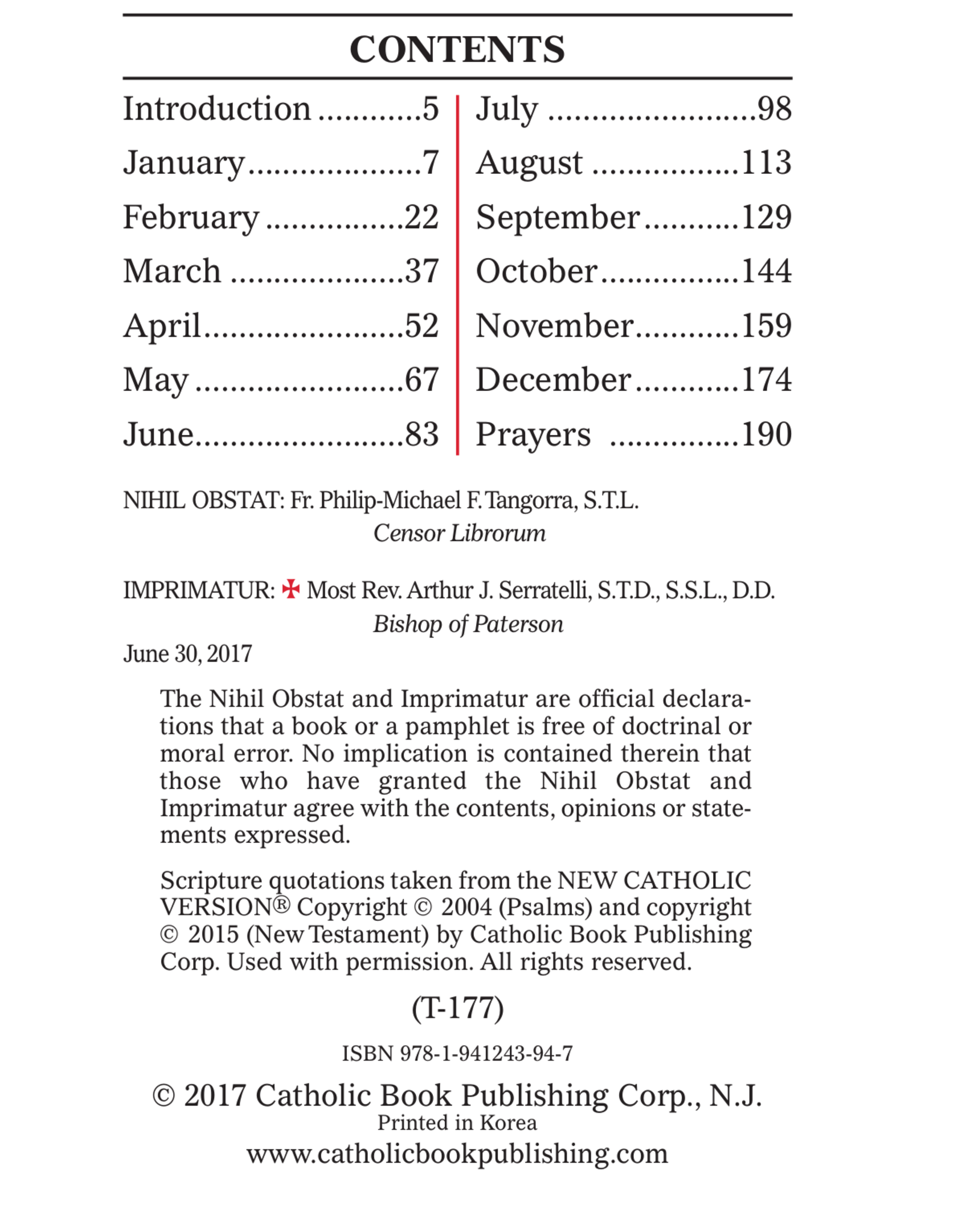Catholic Book Publishing Daily Companion for Men