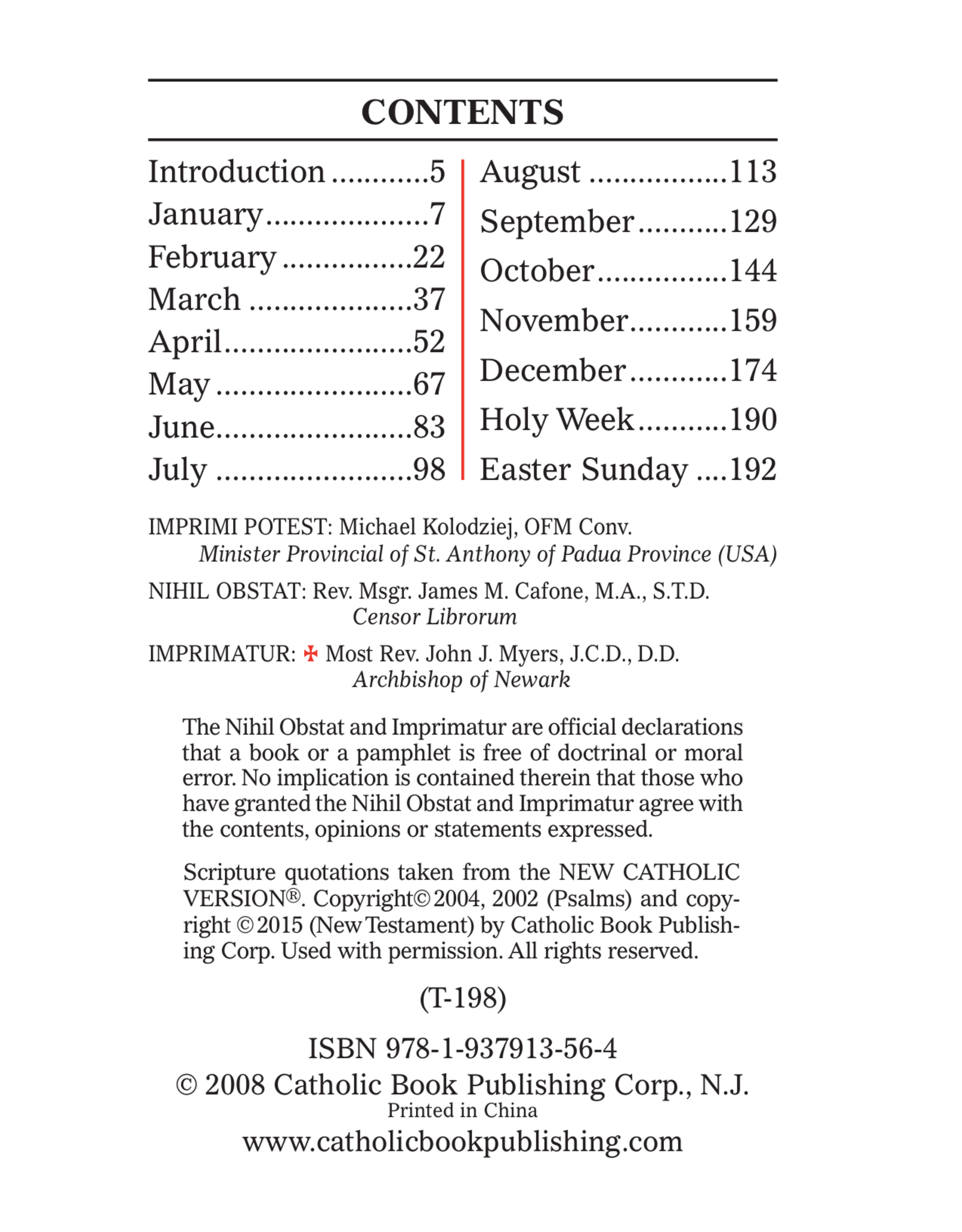 Catholic Book Publishing Daily Meditations with the Holy Spirit
