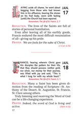 Catholic Book Publishing Day by Day with St. Francis