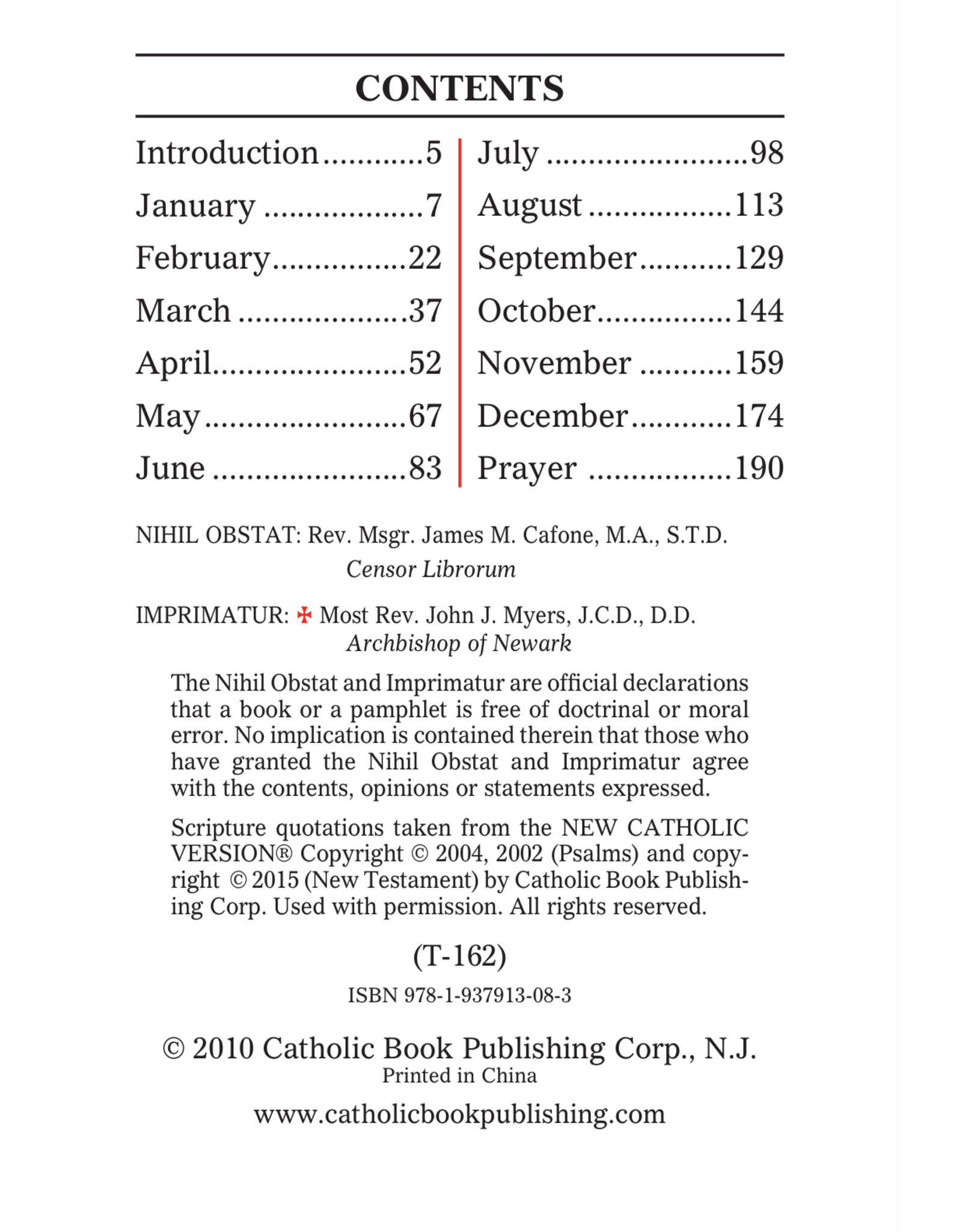 Catholic Book Publishing Day by Day with St. Joseph