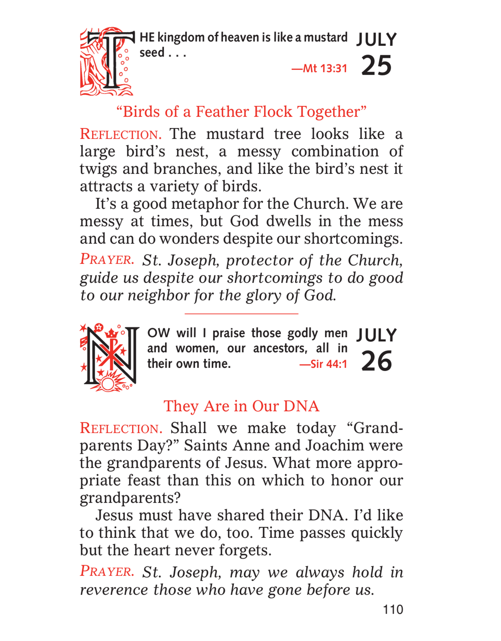 Catholic Book Publishing Day by Day with St. Joseph