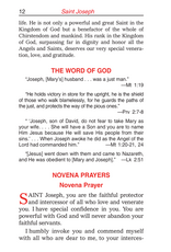 Catholic Book Publishing Favorite Novenas to the Saints