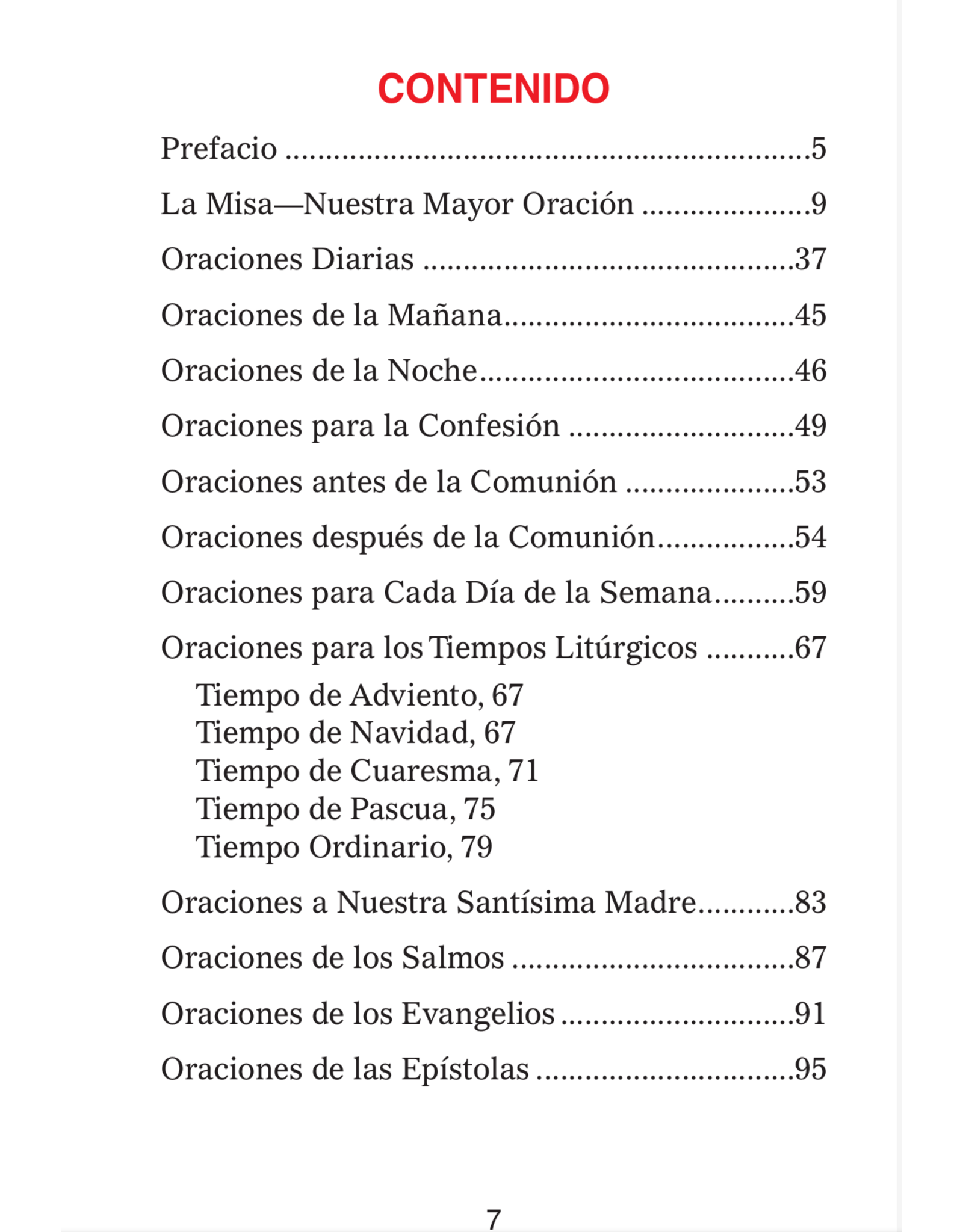 Catholic Book Publishing Libro de Bolsillo de Oraciones Catolicas