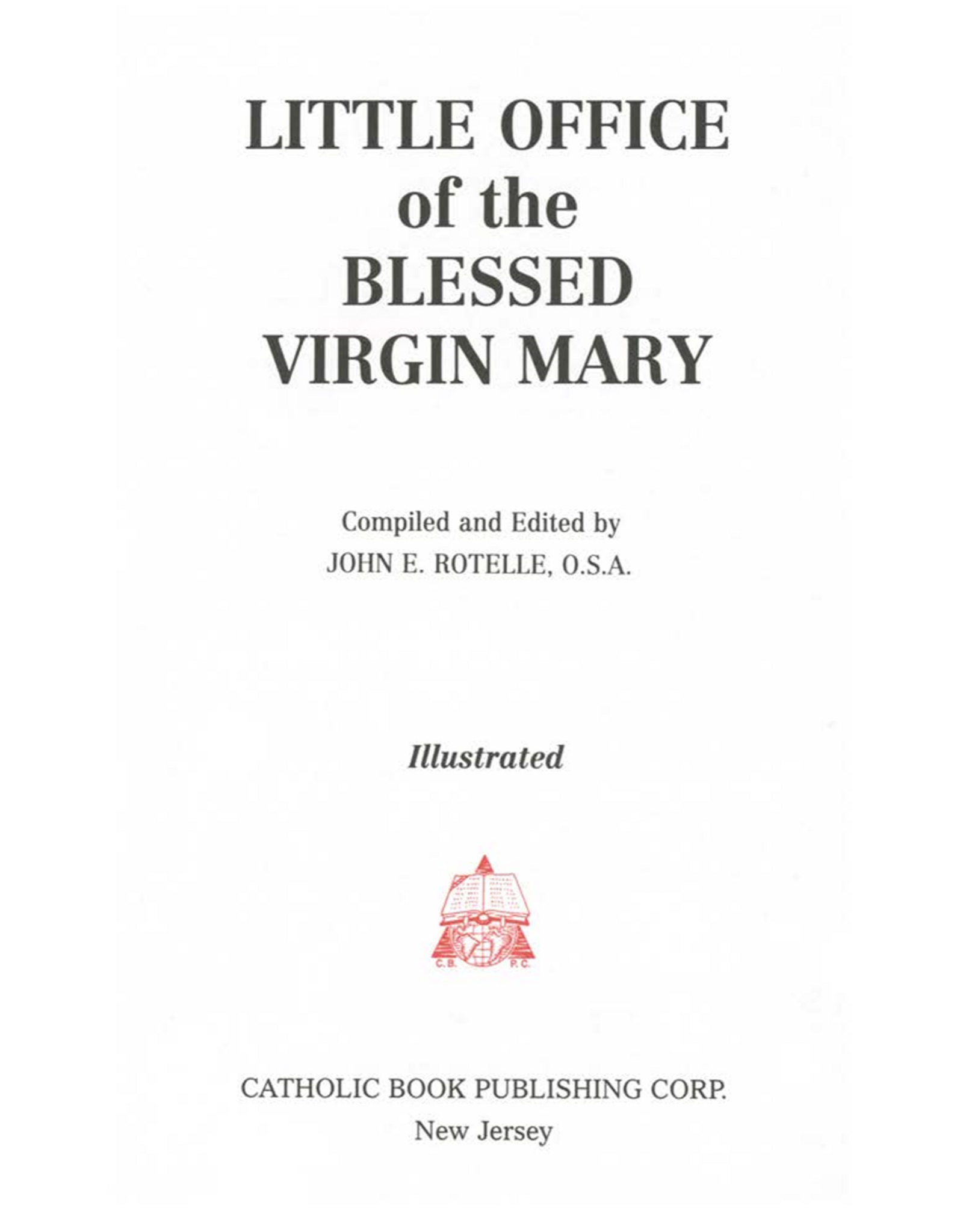 Catholic Book Publishing Little Office of the Blessed Virgin Mary