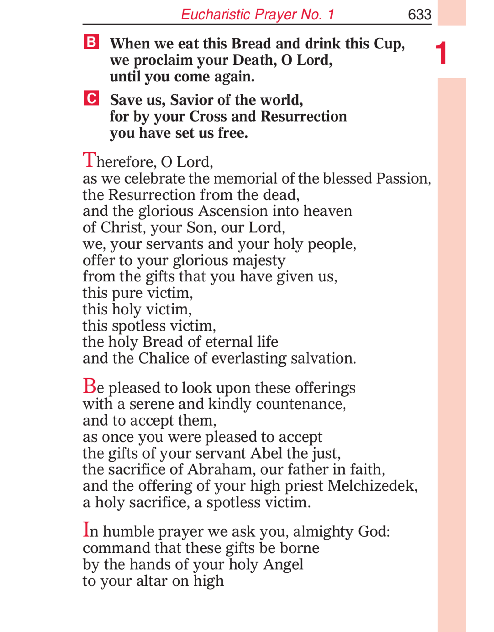 Catholic Book Publishing St. Joseph Weekday Missal, Volume I (Large Type Edition)
