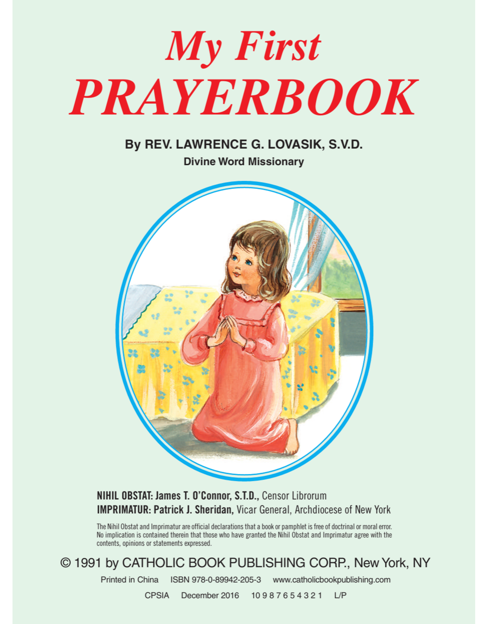 Catholic Book Publishing My First Prayerbook