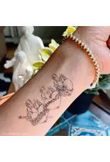 Just Love Prints Temporary Tattoos - Holy Family Hearts