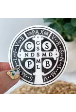 Just Love Prints Sticker - St. Benedict Medal
