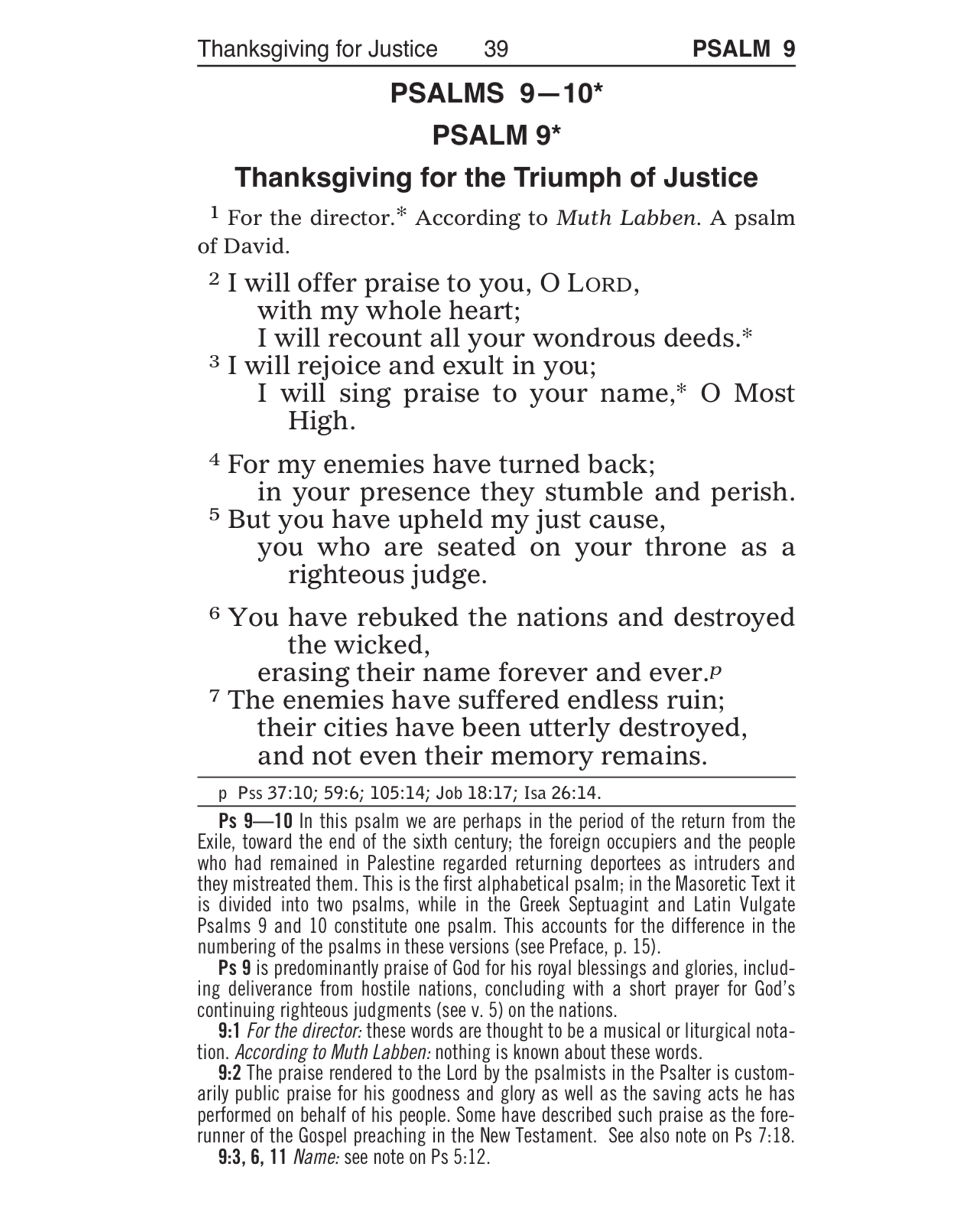 Catholic Book Publishing St. Joseph New Catholic Version Psalms