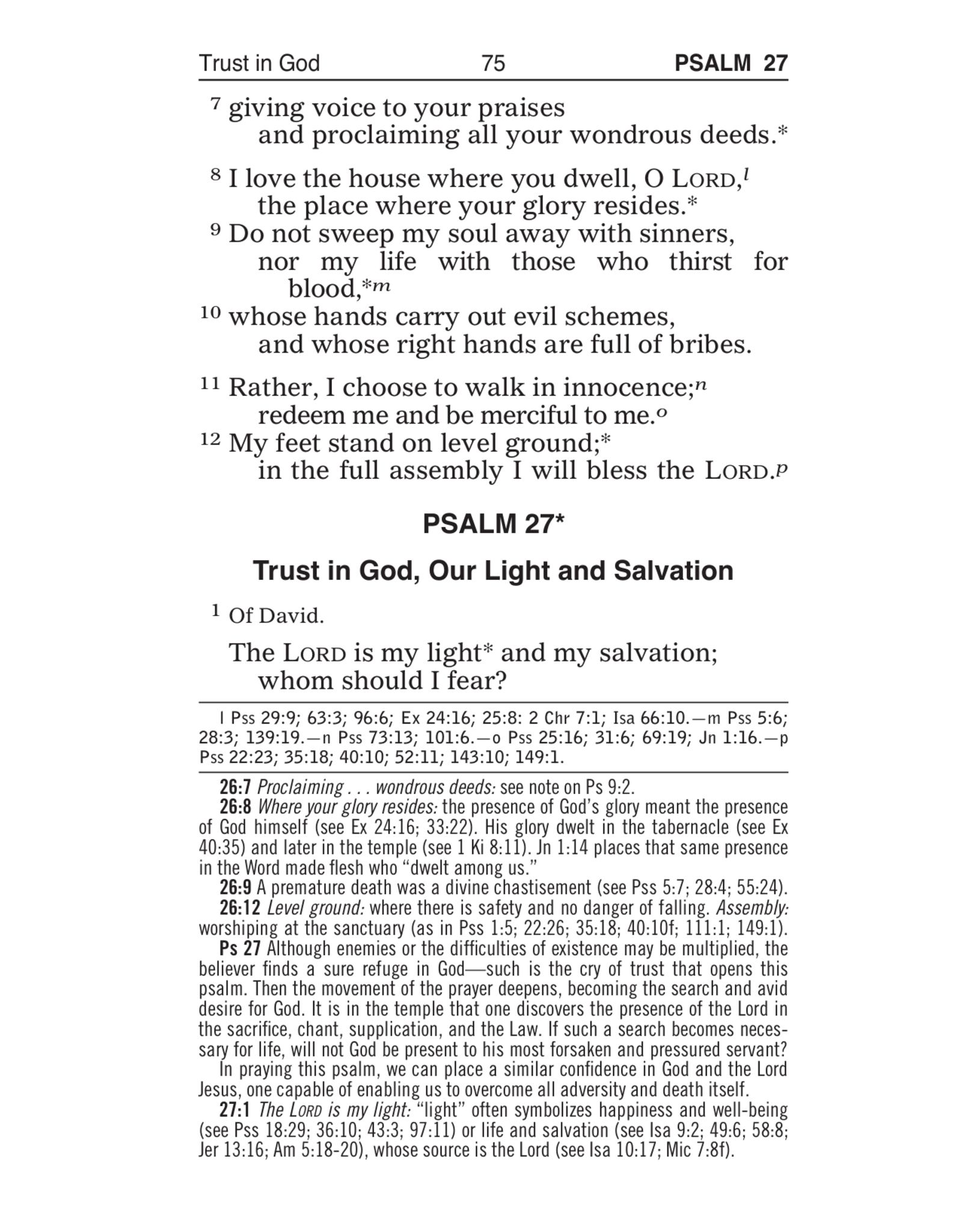 Catholic Book Publishing St. Joseph New Catholic Version Psalms