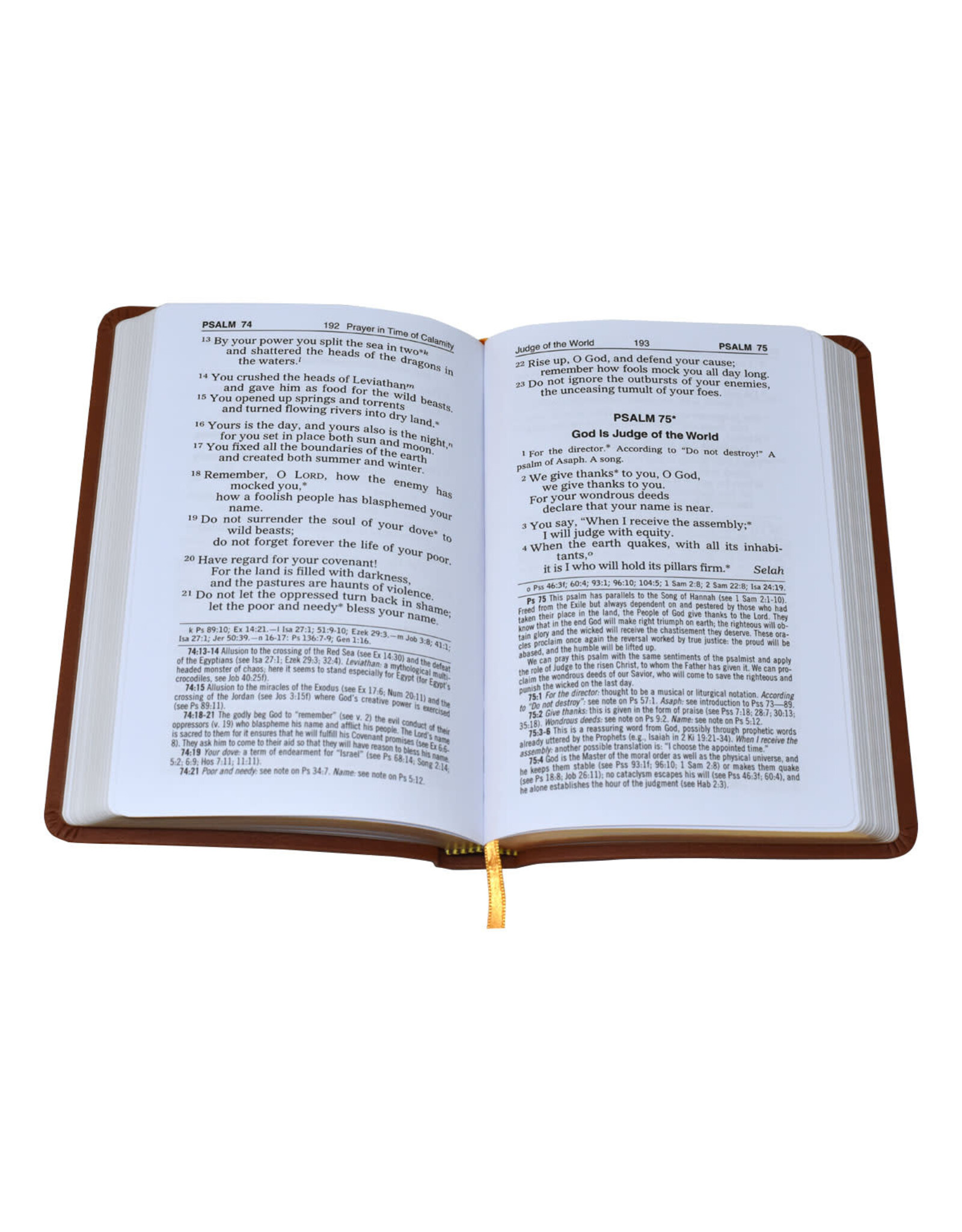 Catholic Book Publishing St. Joseph New Catholic Version Psalms (Large Type)