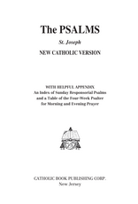 Catholic Book Publishing St. Joseph New Catholic Version Psalms (Large Type)