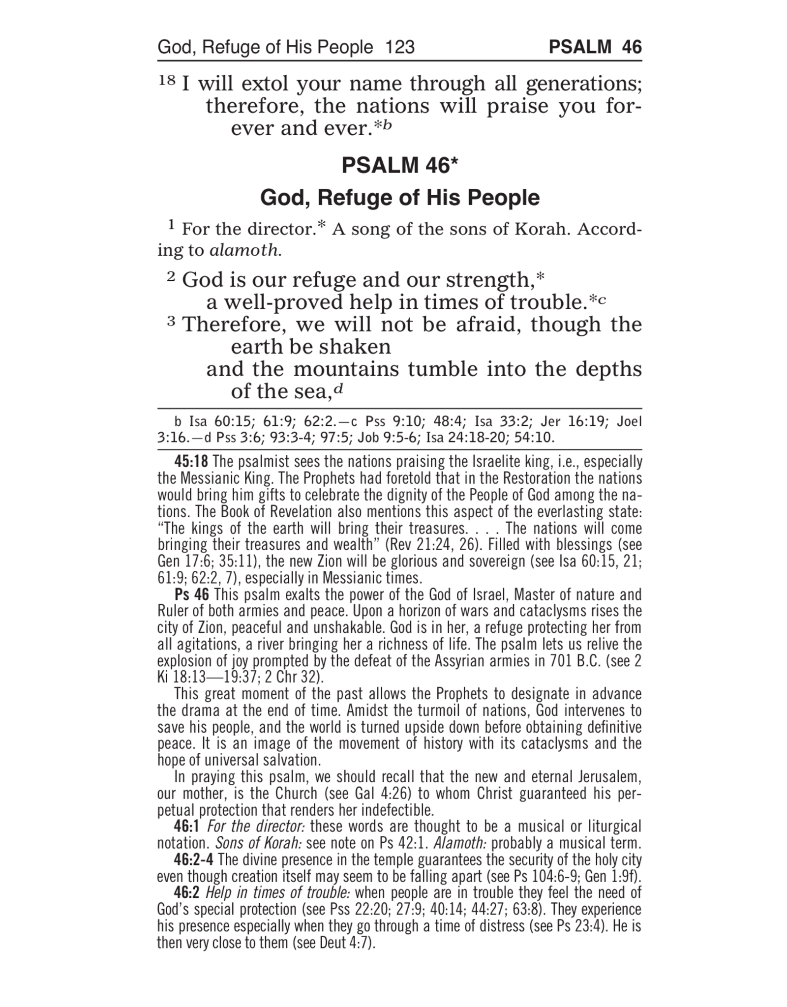 Catholic Book Publishing St. Joseph New Catholic Version Psalms (Large Type)