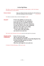 Catholic Book Publishing Excerpts from the Roman Missal: Chapel Clothbound Edition