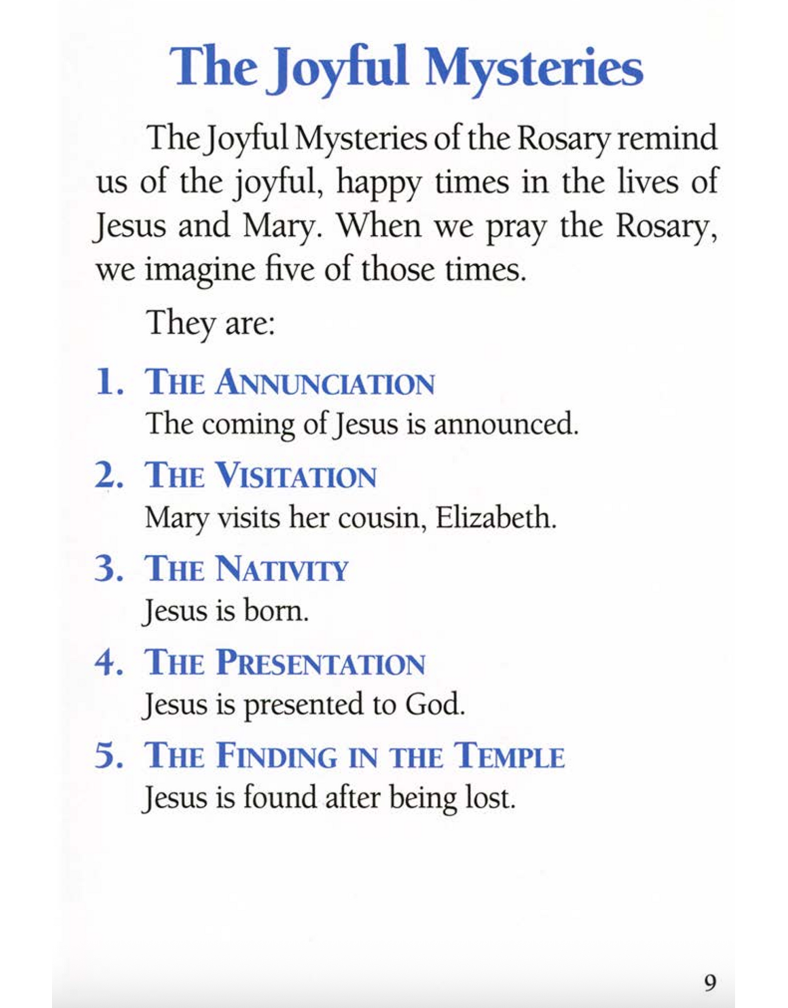 Catholic Book Publishing Rosary for Children