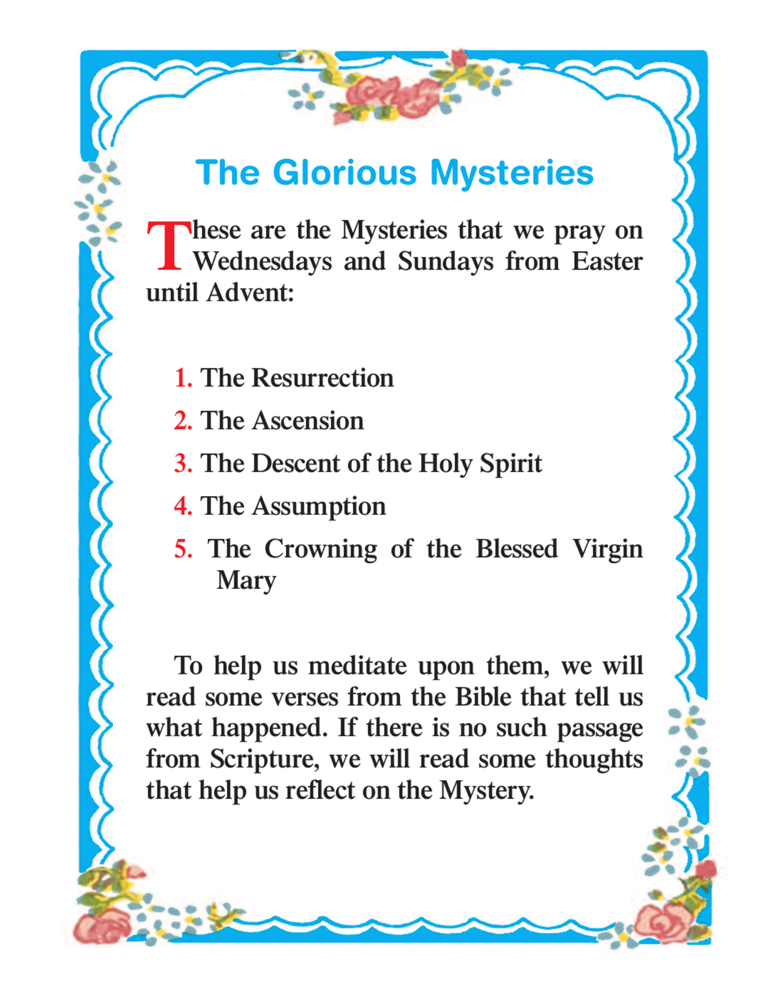 Catholic Book Publishing Scriptural Rosary for Children