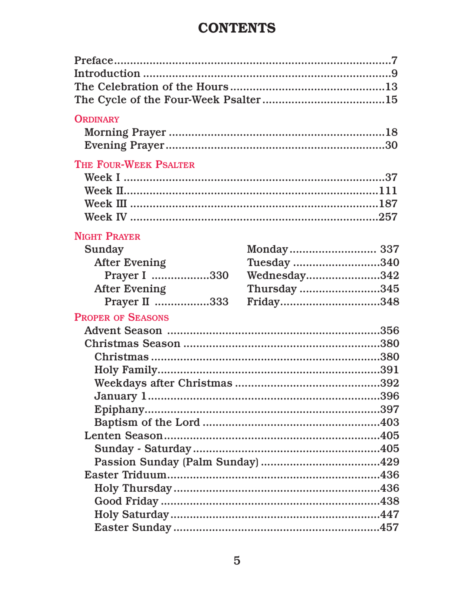 Catholic Book Publishing Shorter Christian Prayer (Large Type)