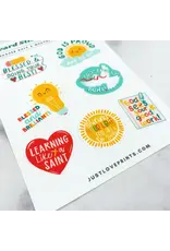 Just Love Prints Sticker Sheet - Catholic Kid Reward