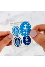 Just Love Prints Sticker Sheet - Mini Miraculous Medal